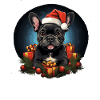 Christmas French Bulldog