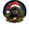 Christmas French Bulldog