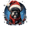 Christmas French Bulldog
