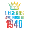 1940 Légendes nées en