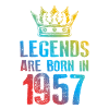 1957 Légendes nées en