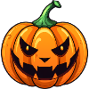 Sweet Halloween pumpkin