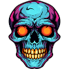 Cool Halloween Skull