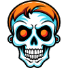 Cute Halloween Skull