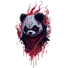 Panda Ninja Dark Fantasy