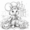 Mouse Halloween Cartoon Cute