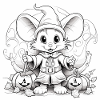 Mouse in Halloween - Costume