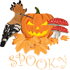 Hoopoe Bird Birdwatcher Halloween Spooky