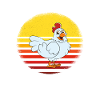 Funny Chicken Saying Chicken