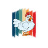 Funny Chicken Saying Chicken