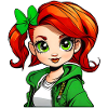 Jolie fille rousse irlandaise