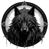 Fenris a angry wolf