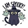 Spooky Halloween Cat