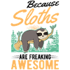 Faultier Geschenk Sloth