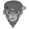 Affe mit kappe