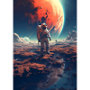 Astronaute dans l’espace