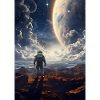 Astronaute dans l’espace
