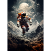 Astronaute dans l’espace