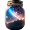 Universe in a glass