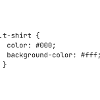 Developer css T-shirt