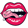 Tongue lascivious