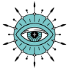 Evil Eye Aesthetic Symbol