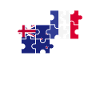Nouvelle-Zélande France Drapeau Néo-Zélandais