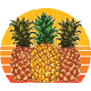 Retro Pineapple