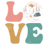Camper Camp Camping LOVE