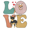 Chihuahua Dog LOVE