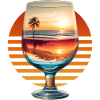 Wine and beach