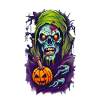 Halloween Horror Skull