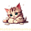 Katzenmama süßes Kätzchen
