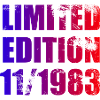 40th Anniversary Edition Limitée 11/1983