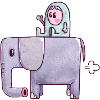 The Tiny Adventures - funny elephant