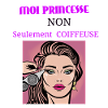 Moi princesse non seulement coiffeuse