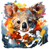 Koala Graffiti Bear