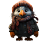 It's winter - Puffin