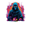 creepy Grim Reaper