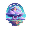 Sky-High Whimsy: Floating Islands