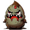 Funny Halloween Monster Poop Pile