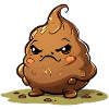 Funny Halloween Monster Poop Pile