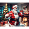 drunk santa claus