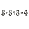 Addition Division Subtraction Equals