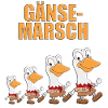 GÄNSEMARSCH - GÄNSE - GANS