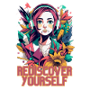 Rediscover Yourself- Trendy Aesthetic Graphic