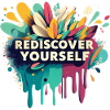 Redécouvrez-vous Flower Motival Graphic