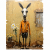 Känguru retro style