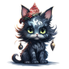 Christmas Kitten