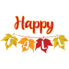 Happy Fall - Herbstlaub